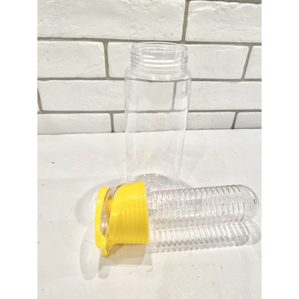 Infuser Water Bottle - Fruit Infusion Water Bottle YELLOW